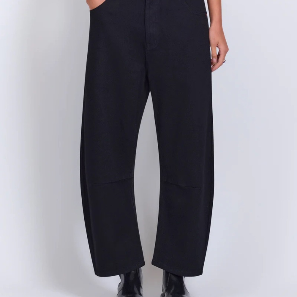 Roucha Women's Black Ankle Cropped Jeans